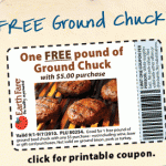 Earth Fare:  FREE Ground Chuck!