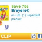 Printable Coupons:  Popsicle, Voskos Greek Yogurt and More