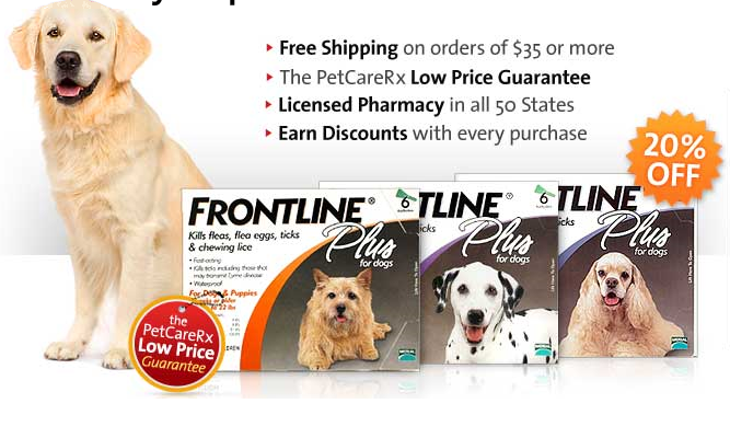 Save up to 50% on Brand Name Flea and Tic Meds For Your Pet!