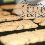 Rosemary Chocolate Chip Shortbread