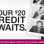 Rue La La:  Get a FREE $20 Credit