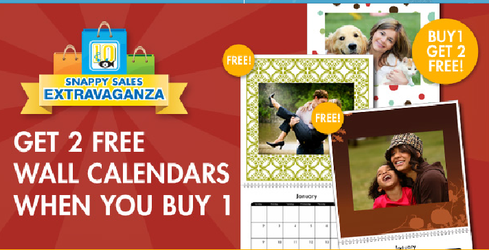 Snapfish: Buy 1 Calendar Get 2 Free Faithful Provisions