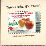 Earth Fare:  Free Apples With Purchase