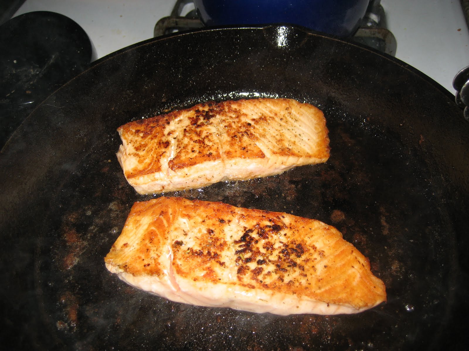 how to pan sear fish