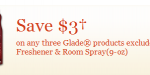 $3 Glade Products Printable Coupon