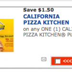 $1.50/1 California Pizza Kitchen & $2.50/1 Huggies Diapers ($2.50 Deal Scenario!)