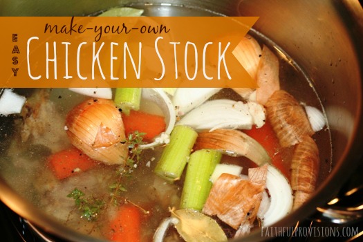 Easy Homemade Chicken Stock