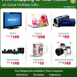 Walmart:  Free Holiday Shipping