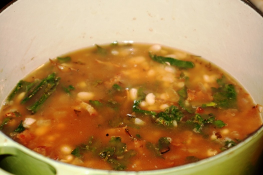 White Bean and Kale Soup - Faithful Provisions