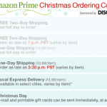 Last Minute Shoppers – Amazon 1-Day Shipping