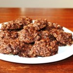 Chocolate Peanut Butter No-Bake Cookies