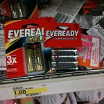 Target:  Free Eveready Batteries