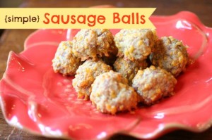 Sausage Balls