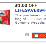 Printable Coupons:  Lifesaver Gummy Wreaths, Mrs. Butterworth’s Syrup, Hickory Farms and More