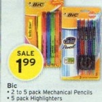 Walgreens:  Free Bic Triumph Pens