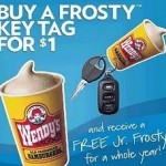 Wendy’s: Free Junior Frosty with Key Tag All Year