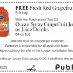 Publix: FREE 5lb Bag of Grapefruit