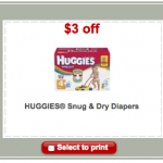 *HOT* $3 Huggies Snug & Dry Diapers Coupon