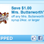 Printable Coupons: Mrs Butterworth’s Syrup, Smart Chicken and Yoplait