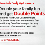 My Coke Rewards Double Points