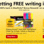 Office Max: Free Gel Pens, Highlighters and Liquid Paper