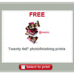 Target:  Free 8×10 and 20 Photo Prints Coupons