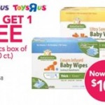 Babies R Us or Toys R Us: BabyGanics Organic Baby Wipes Only $5