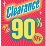 Old Navy:  90% Off Clearance In-Stores