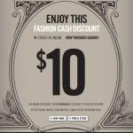 The Limited: $10 off $10 Purchase Coupon