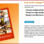 Walgreens: Free 8×10 Collage Print