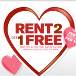 Redbox:  Rent Two Movies, Get One Free