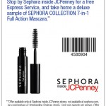 FREE Sephora Mascara at JCPenney