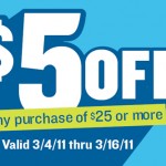 Old Navy $5 off $25 Purchase Coupon