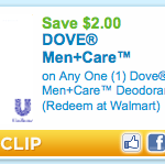 $2/1 Dove Men Care Coupon