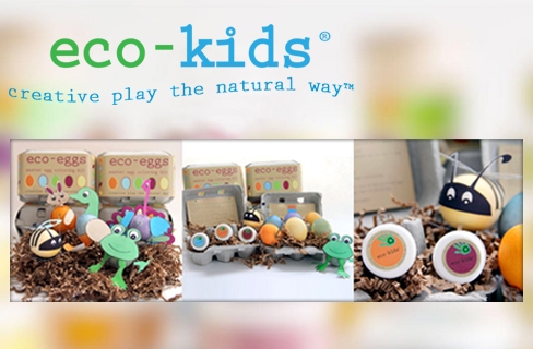 Easter Egg Coloring Kits from Eco-Kids on Savvy Source