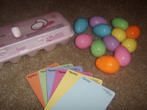 Egg Matching Carton Craft