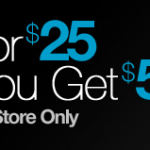 Gap $25 off $50 Purchase Mobile Coupon