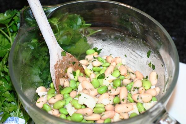 Green and White Bean Salad