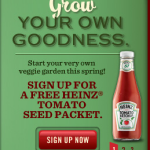 FREE Tomato Seed Packet from Heinz