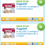 High-Value Huggies Diaper Coupons