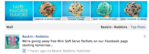 baskin robbins mini puft