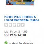 Thomas the Train Sets on Sale B1G1 Free at Toys R Us