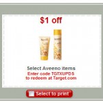 Aveeno Lotion $.32 at Target