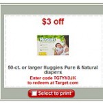 25 New Target Coupons Including Huggies and Annie’s Homegrown