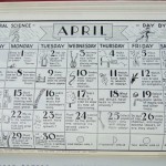 Free April Nature Calendar