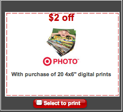 Free Photo Prints at Target