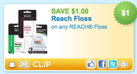 Free Reach Floss with Coupon