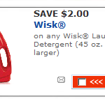 $4 off Wisk Laundry Detergent (Catalina Deal)