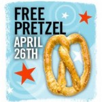 Free Pretzels on National Pretzel Day: Tuesday, April 26th!