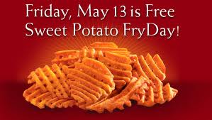 Today is Sweet Potato Fry Day
